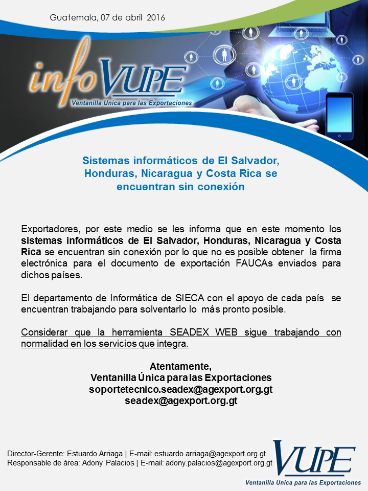 Sistemas informáticos de El Salvador, Honduras, Nicaragua y Costa Rica se encuentran sin conexión