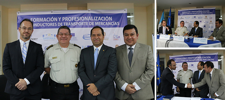 Guatemala el 2do. País de Centroamérica en profesionalizar  a conductores de transporte pesado