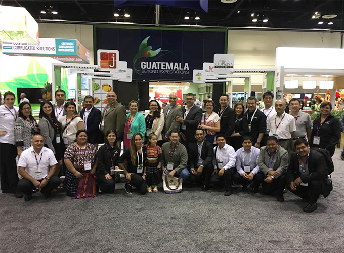 Oferta agrícola guatemalteca busca nuevos mercados en la Feria PMA Fresh Summit