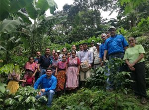 Organización ambiental conoce modelo de adaptación al cambio climático de productores de café