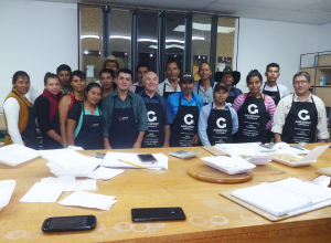 Caficultores del Corredor Seco conocen procesos de tostado y catación de café