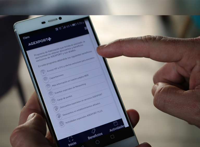 AGEXPORT PLUS, programa de beneficios exclusivos para todos los asociados de AGEXPORT