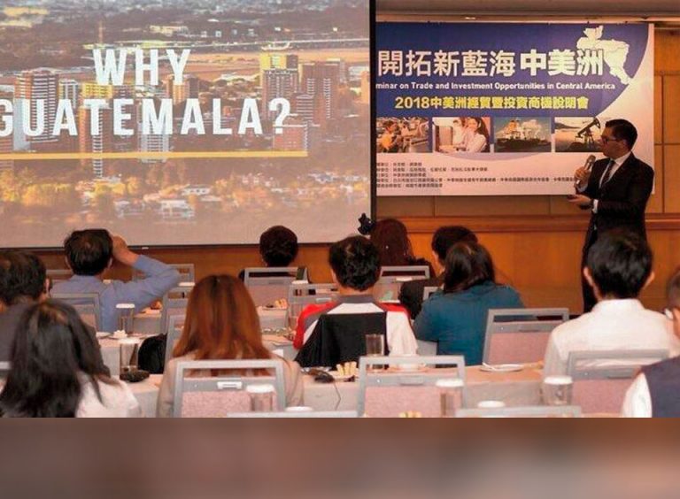 Inversionistas taiwaneses conocen el potencial comercial que ofrece Guatemala