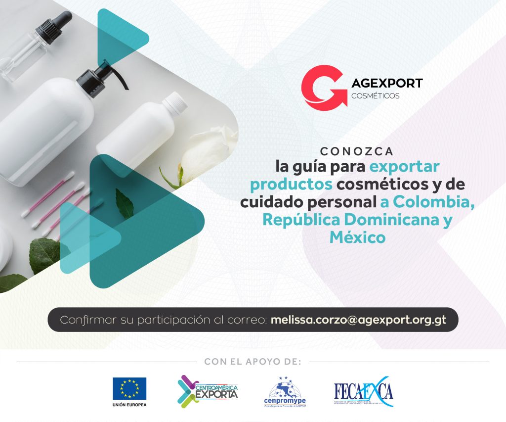 Guatemala exporta cosméticos y productos higiénicos