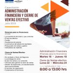 Flyer capacitación Admin Financiera y Ventas MCC+