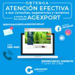 agexport servicio al cliente