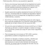 Comunicado SIVA