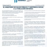 Disposición de Minsiterio de Salud