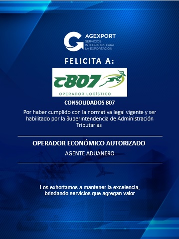 Actores de la cadena logística obtienen la certificación OEA