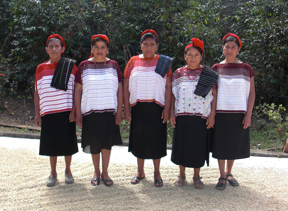 mujeres de café Xu´j Café