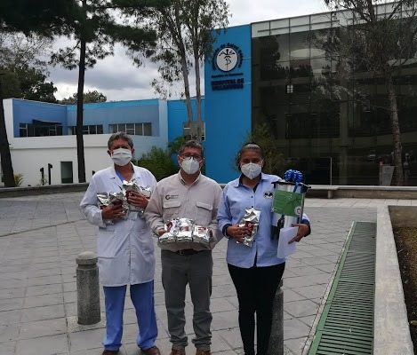 Donación de Tazas de Café especial a personal médico continúo hasta octubre