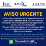 Comunicado urgente