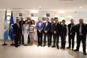 AGEXPORT makes a recognition and farewells the director of the USAID Mission in Guatemala, Mrs. Anupama Rajaraman