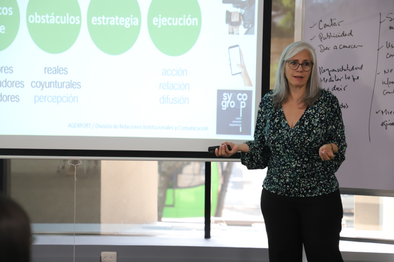 Exportadores fortalecen capacidades de comunicación a través de Taller de Vocería 