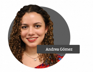 Andrea Gómez habla de upcycling.