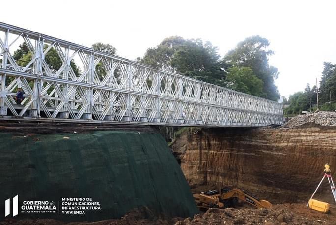 Se habilita puente temporal en ruta al Pacífico