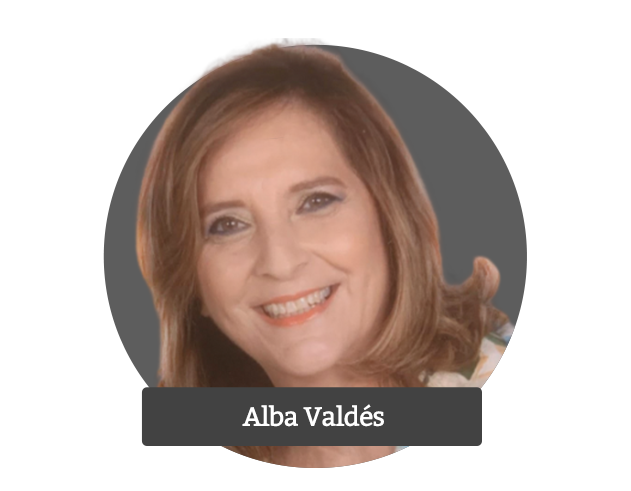 Alba Marina Valdés de García, Presidenta de la Asociación de Químicos Biólogos de Guatemala -AQBG.