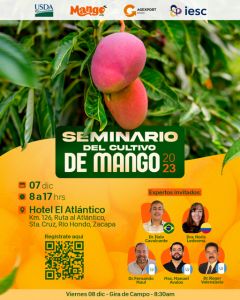 Seminario del Cultivo de Mango.