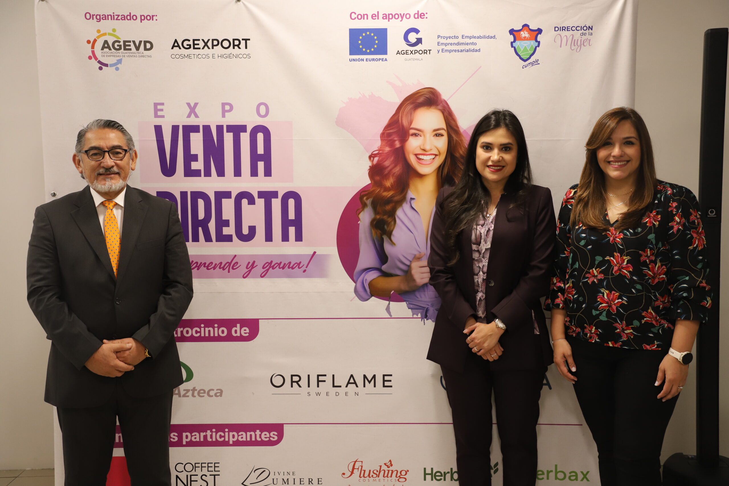 Conferencia de prensa de Expo Venta Directa.