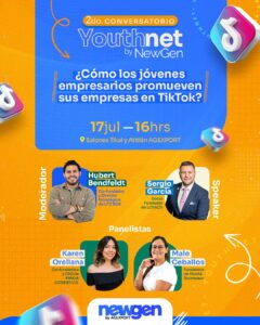 Conversatorio: ¿Cómo los jóvenes empresarios promueven sus empresas en TikTok?