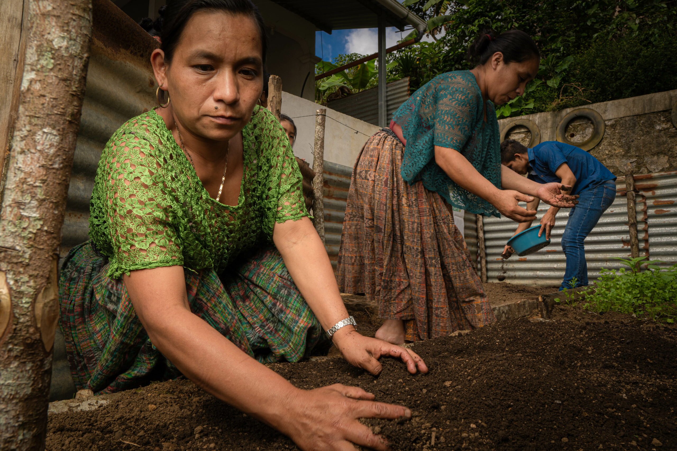 Mujeres de Alta Verapaz.