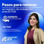 Pasos para renovar un registro de instalación ante la FDA
