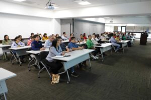 Taller en AGEXPORT.