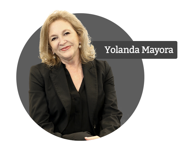 Yolanda Mayora.