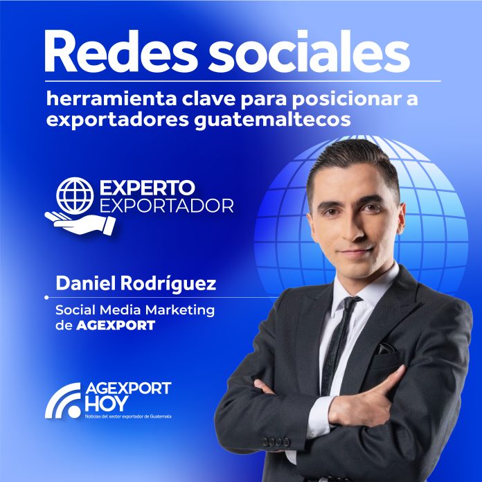Daniel Rodríguez, Social Media Marketing de AGEXPORT.