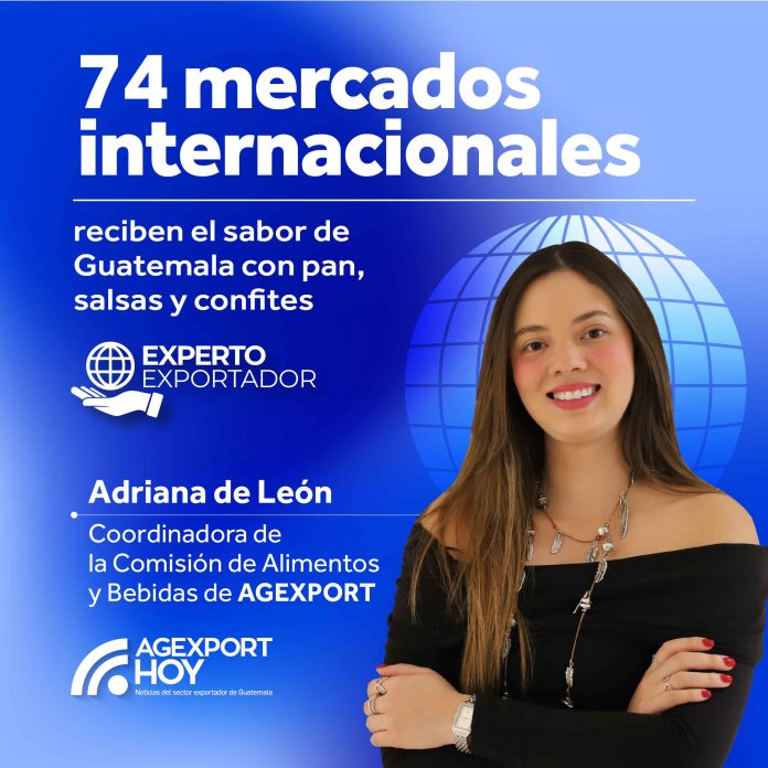 Adriana de León, Coordinadora de la Comisión de Alimentos y Bebidas de AGEXPORT