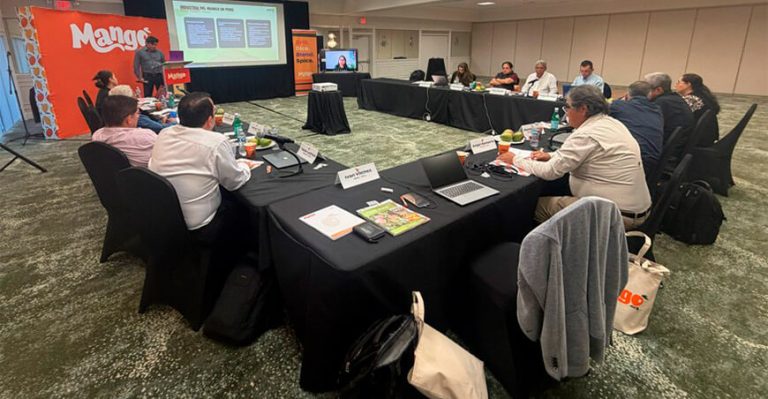 Presidente del Comité de Mango de AGEXPORT participa en taller internacional del sector en Florida