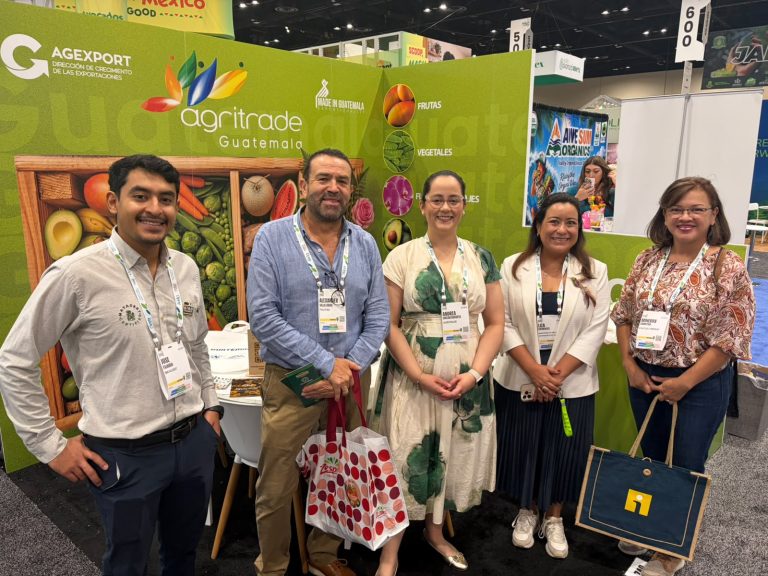 Guatemala busca nuevos negocios agrícolas en Estados Unidos